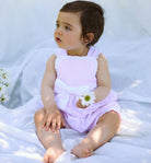 baby pink baby romper by deolinda