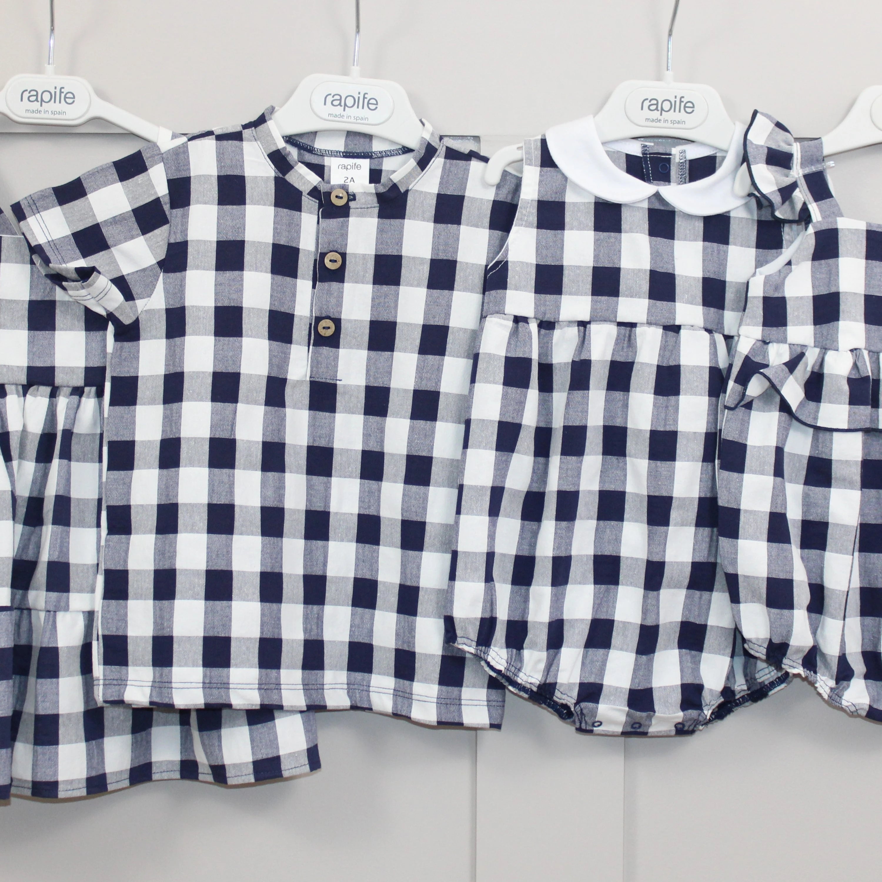 rapife Navy check summer collection