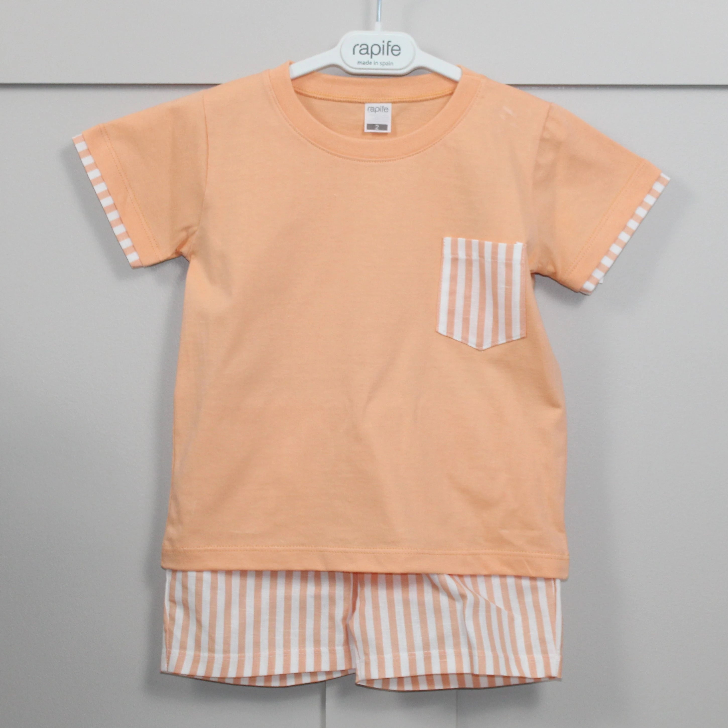 rapife Orange T-Shirt and Shorts