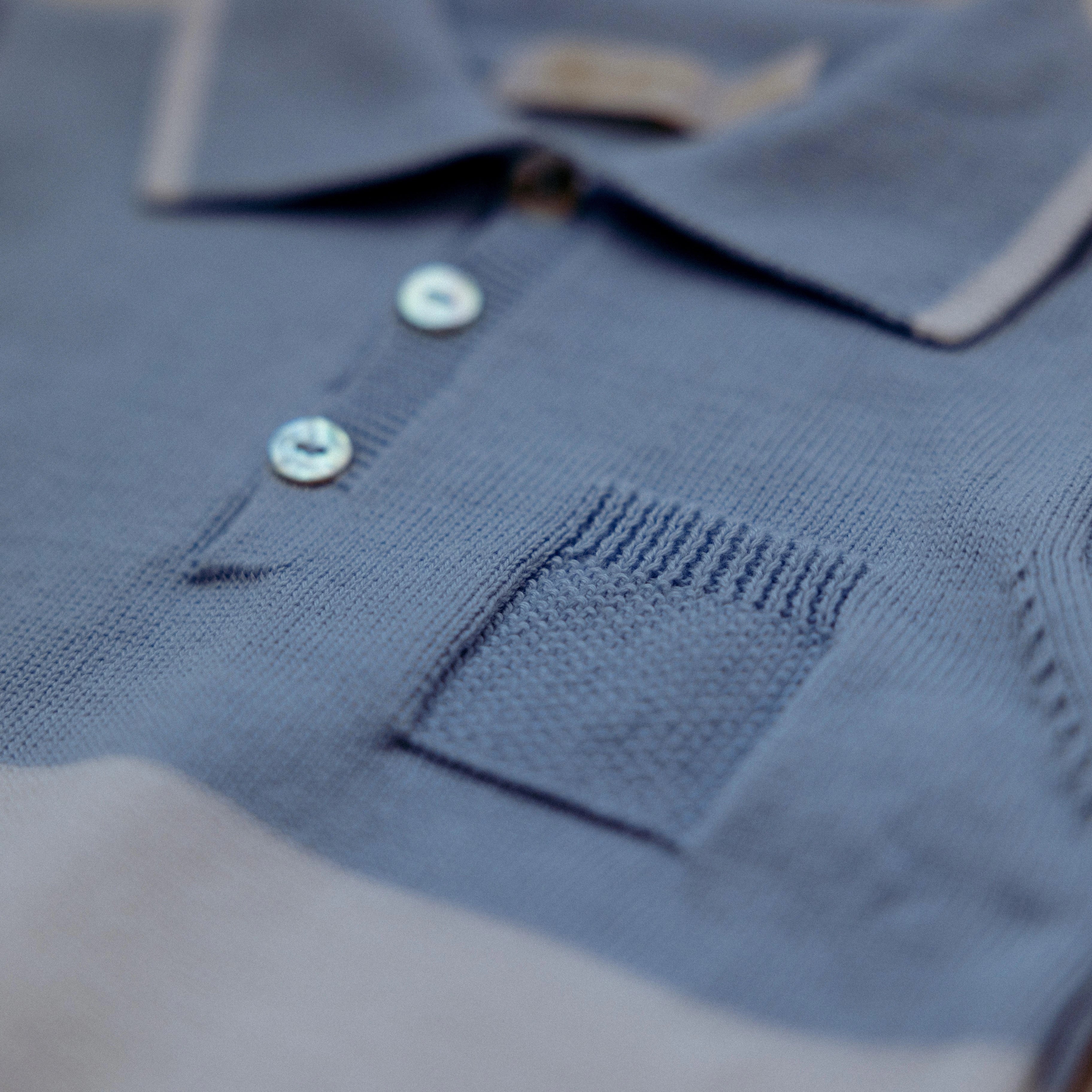 boys sky and white polo shirt and shorts by rigola