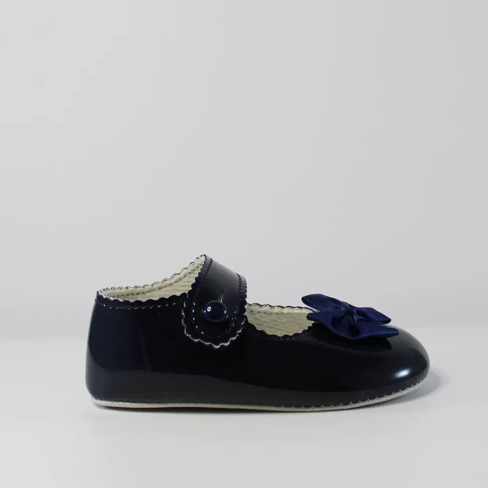 navy bowed baypods from tors childrens wear
