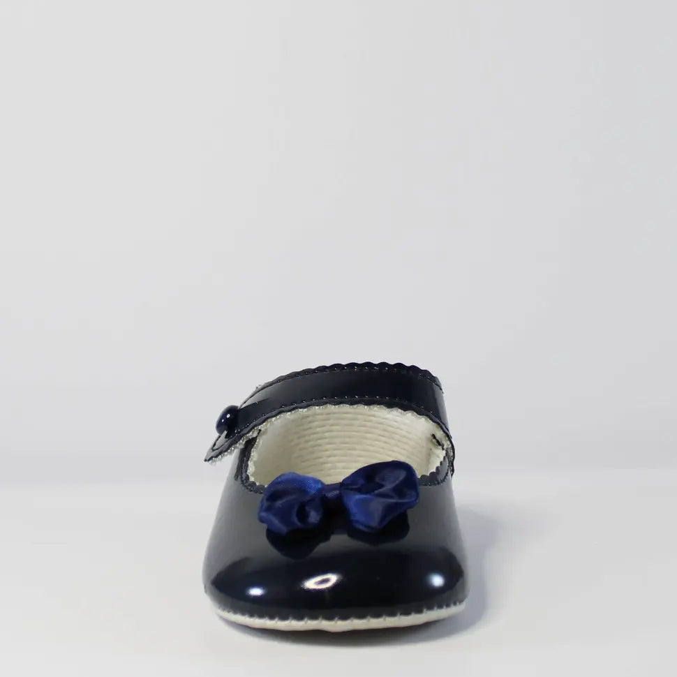 navy bowed baypods available at tors childrens wear