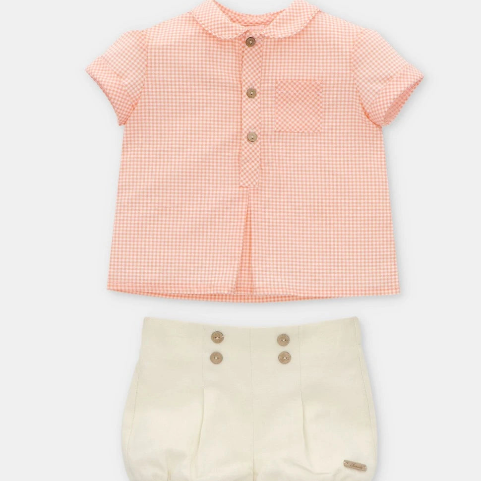 martin aranda Summer Short Sleeved Shirt Set