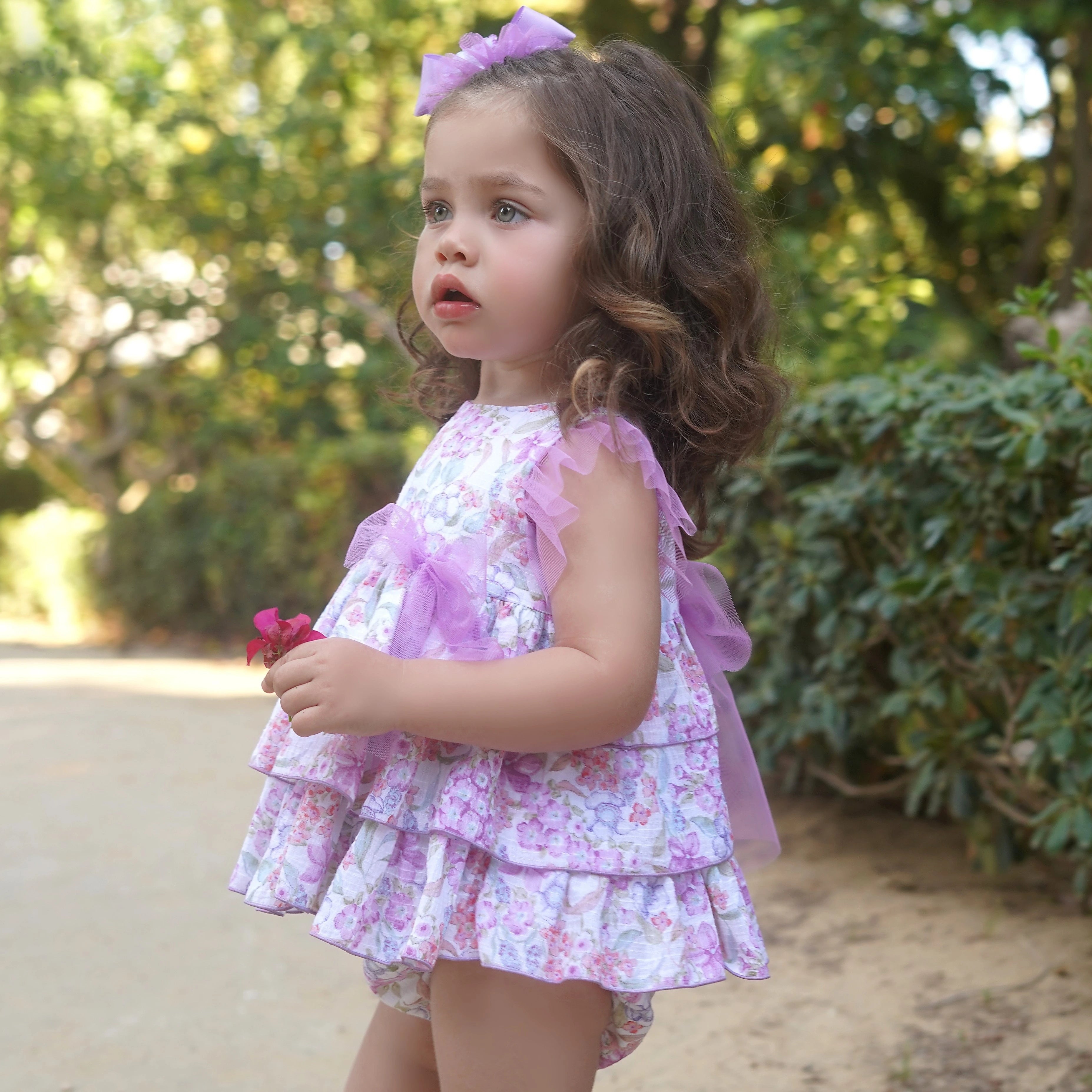 dbb collections lilac summer dress and bloomers