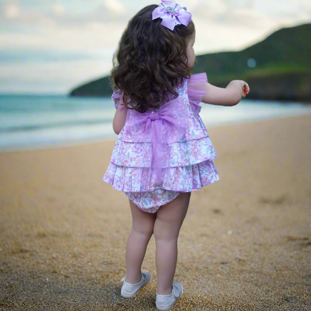 dbb collections lilac summer dress and bloomers