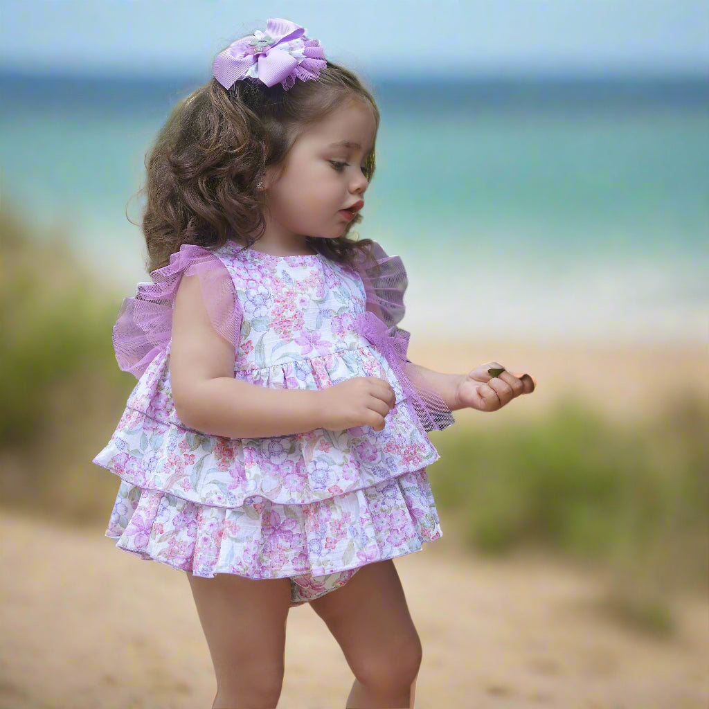 dbb collections lilac summer dress and bloomers