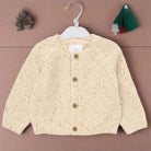 rock a bye boutique round neck knitted cardigan