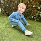 boys petrol knit lounge set by martin aranda