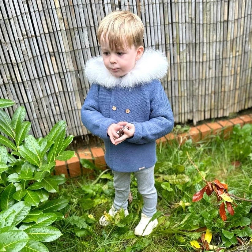 martin aranda allure white fur hooded coat