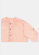 martin_aranda_peach_grandad_shirt_and_shorts_close_up_aspect-transformed