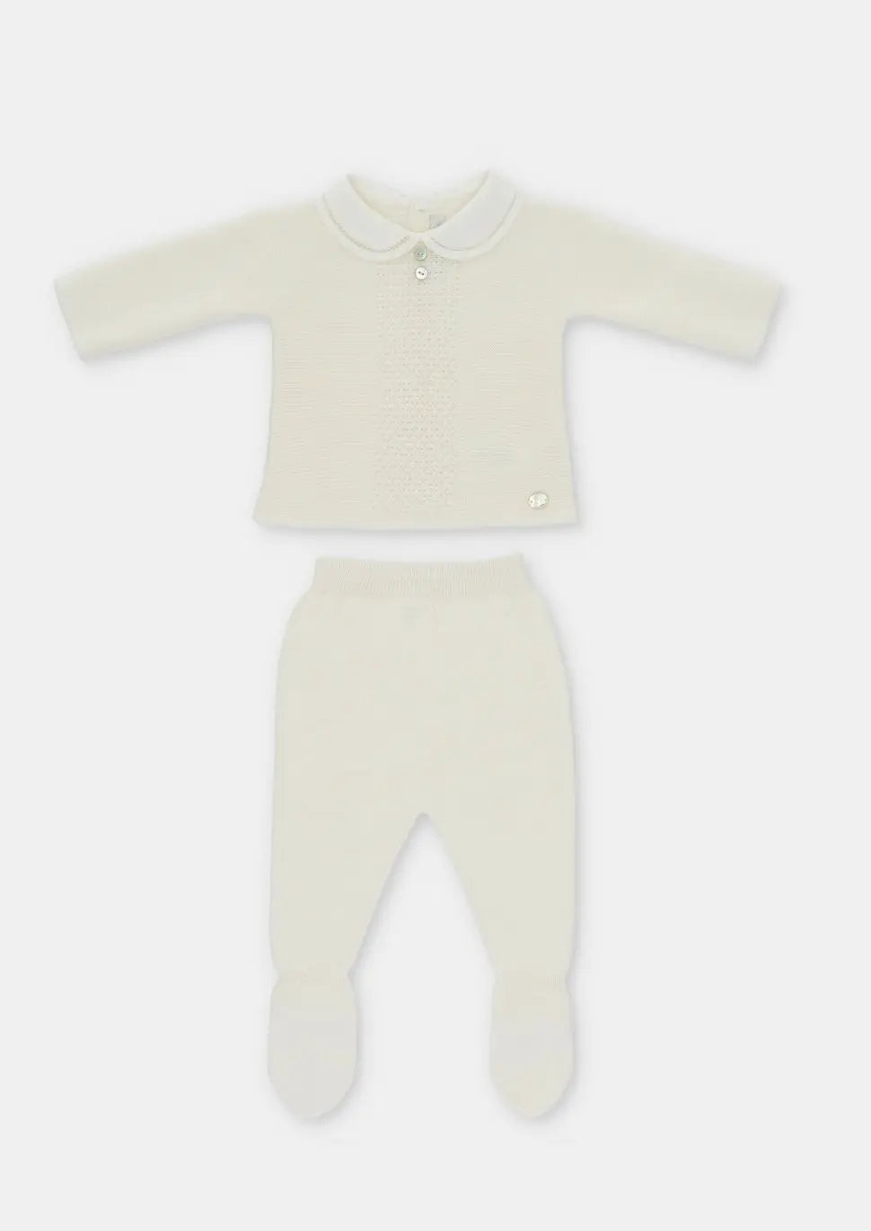 Martin aranda "Lorenzo" Boys Knit Baby Set