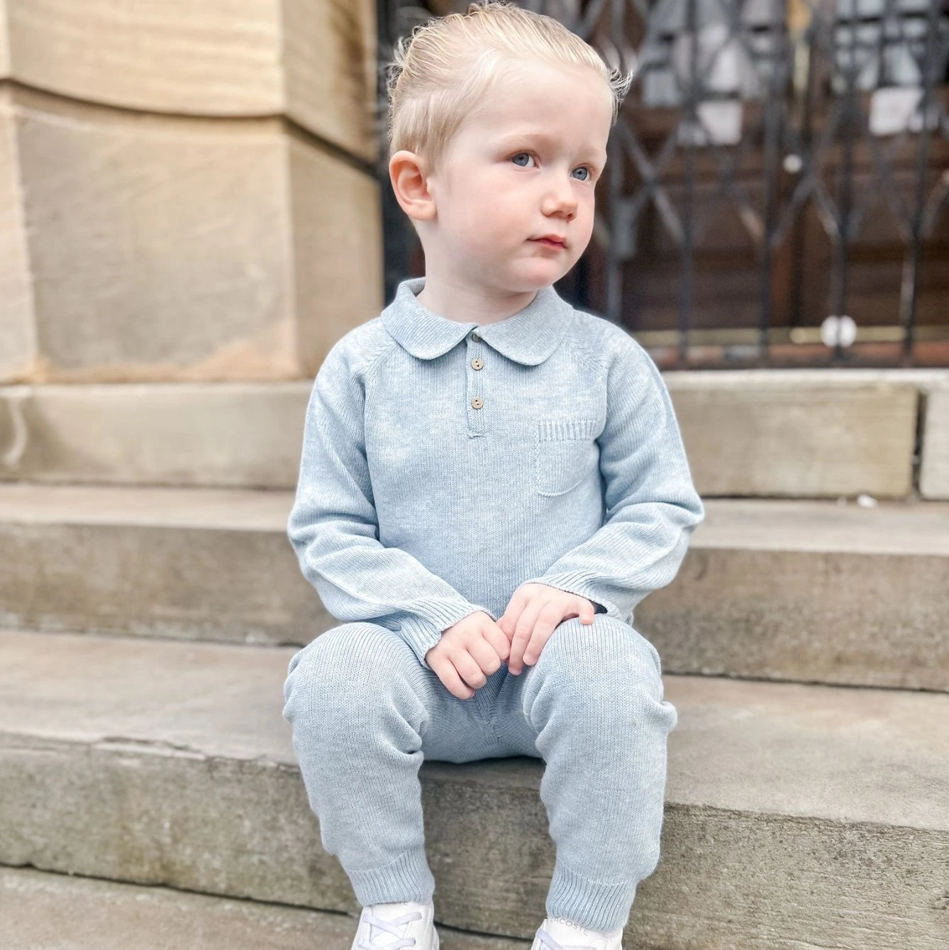 martin aranda sky knit lounge set