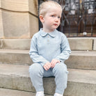 martin aranda sky knit lounge set