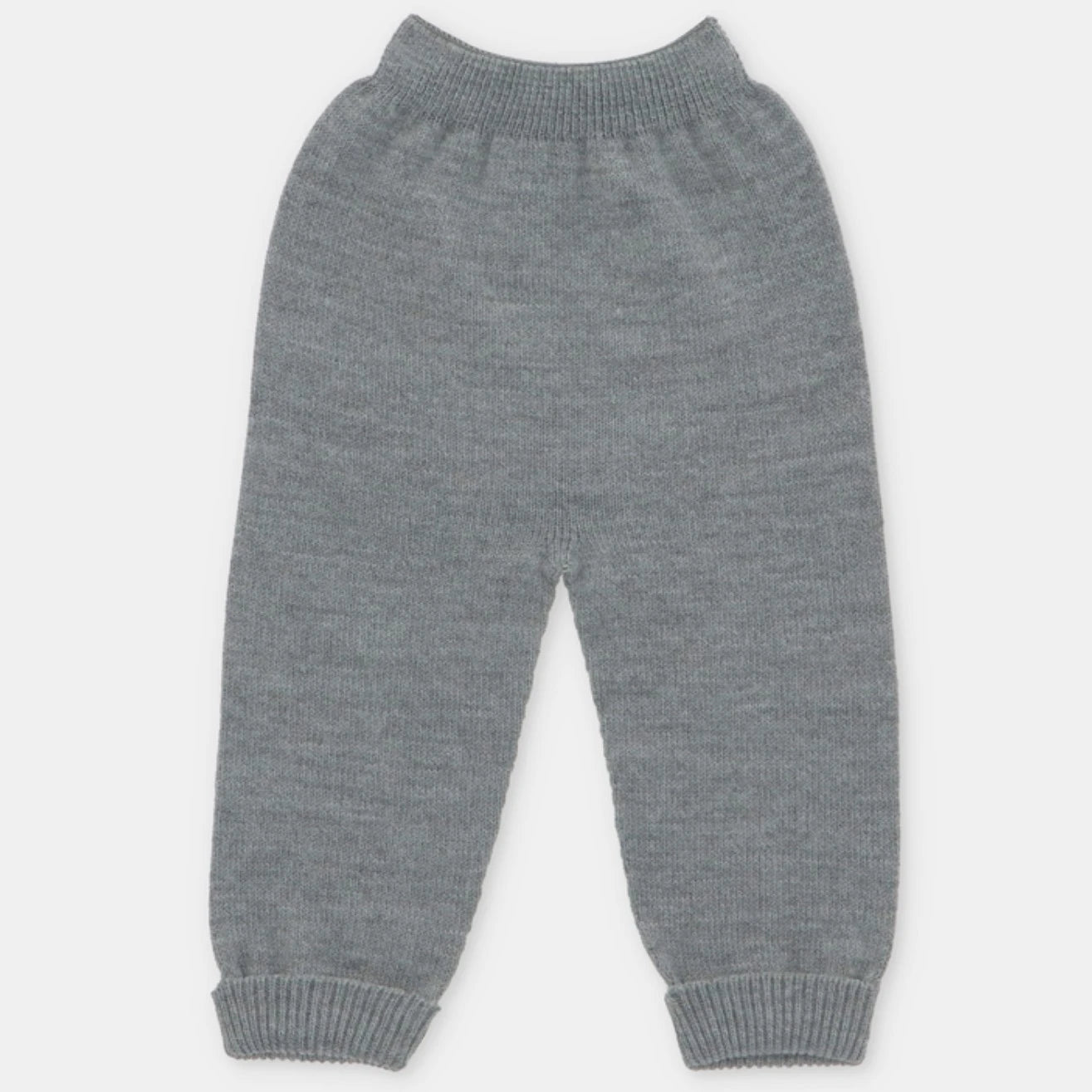 boys grey knit trousers