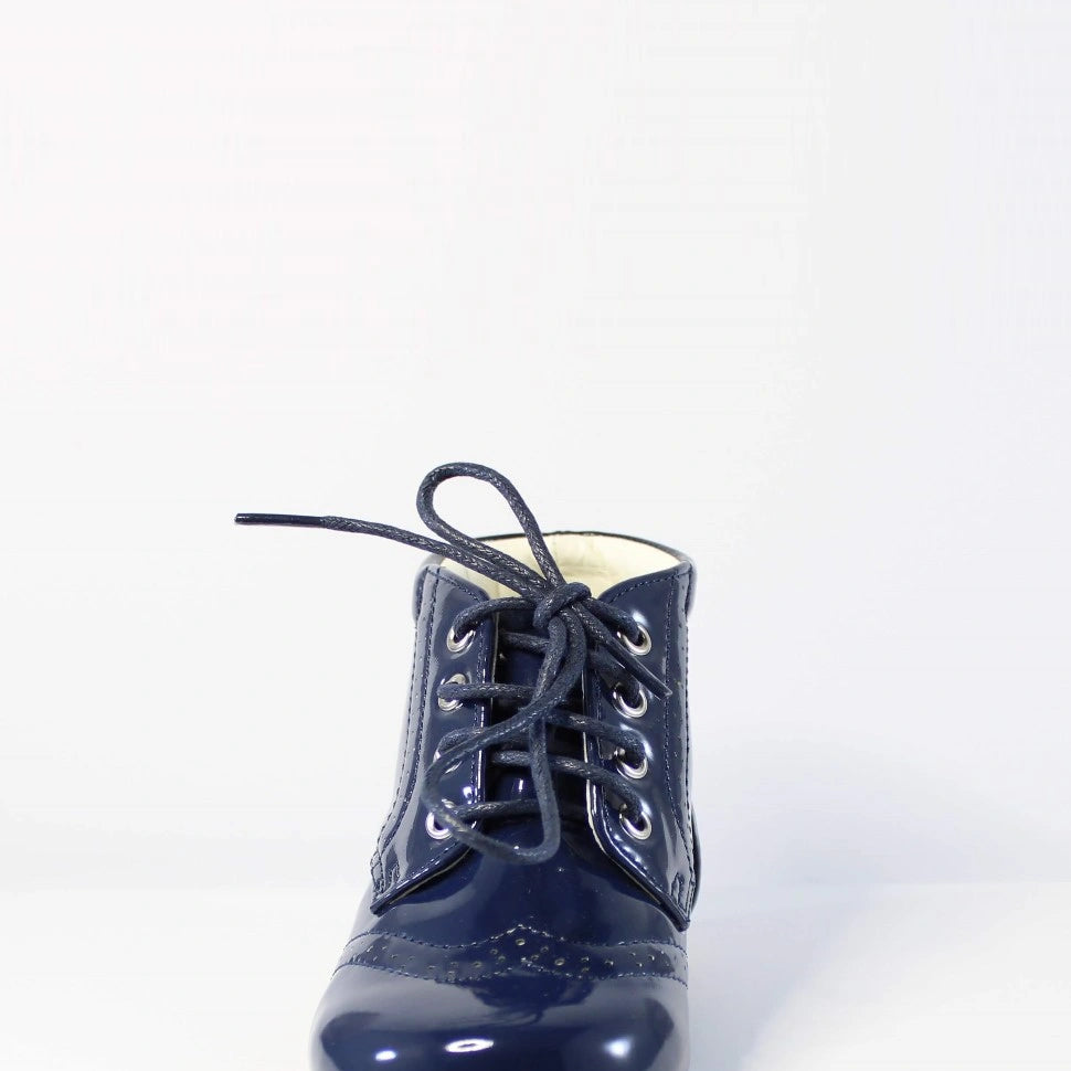 girls navy sevva quinn boots