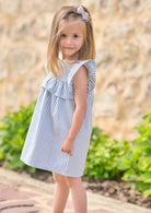 rapife camel stripe summer dress