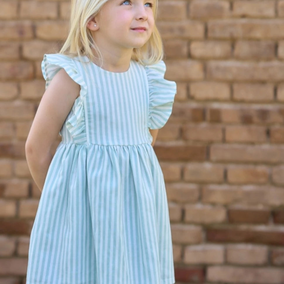 rapife mint striped dress