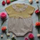 lemon half knit bodysuit by rigola
