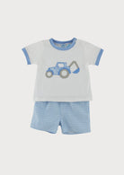 sardon boys tractor t shirt and shorts set
