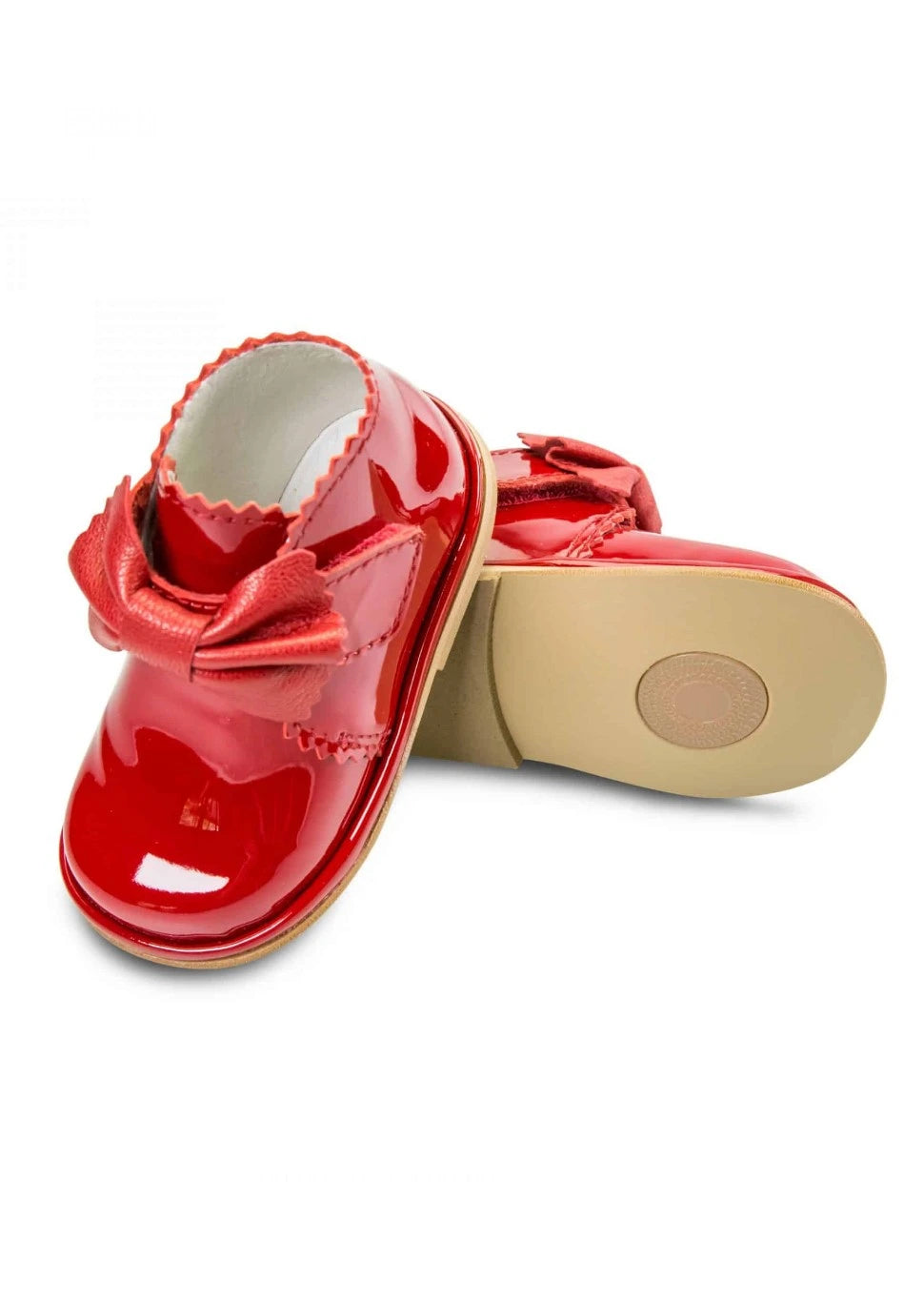 Sharon Red Patent Boots - Tor's Children's Wear