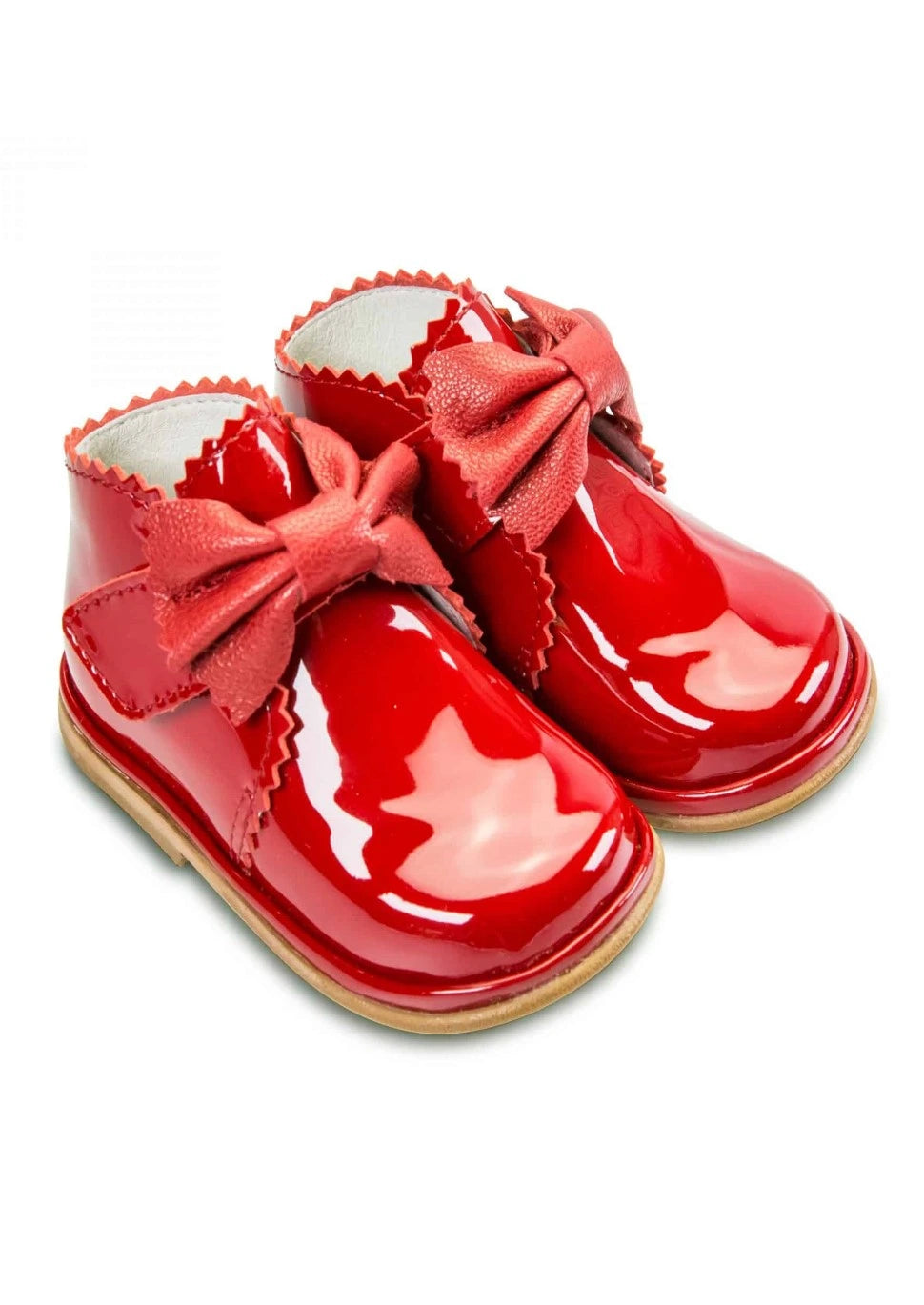 Sharon Red Patent Boots - Tor's Children's Wear