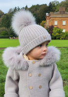 martin aranda single pom taupe hat
