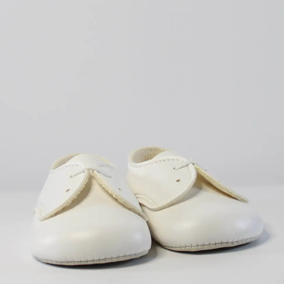 Boys White Laced shoes from Baypods