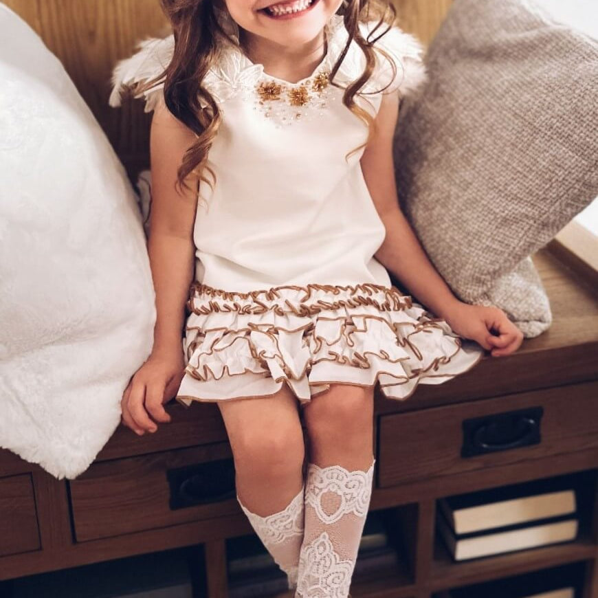 petit maison kids angelina dress