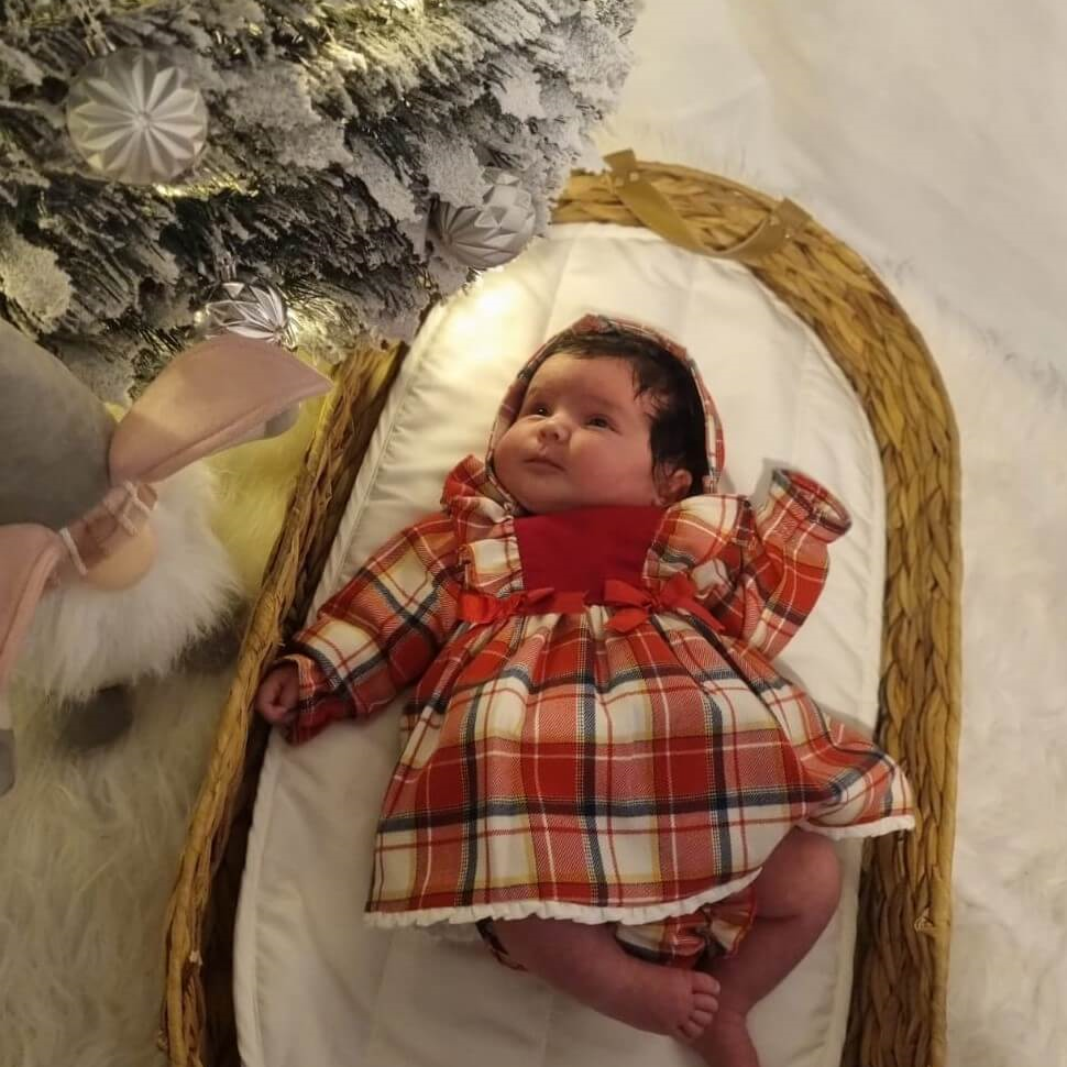 Cherry - Baby Dress & Bloomers - Tor's Children's Wear