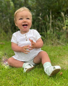 Martin aranda Green Gingham Shorts and T-Shirt Set