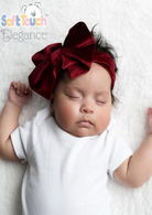 Velour Bowed Headband - Tor's Children's Wear
