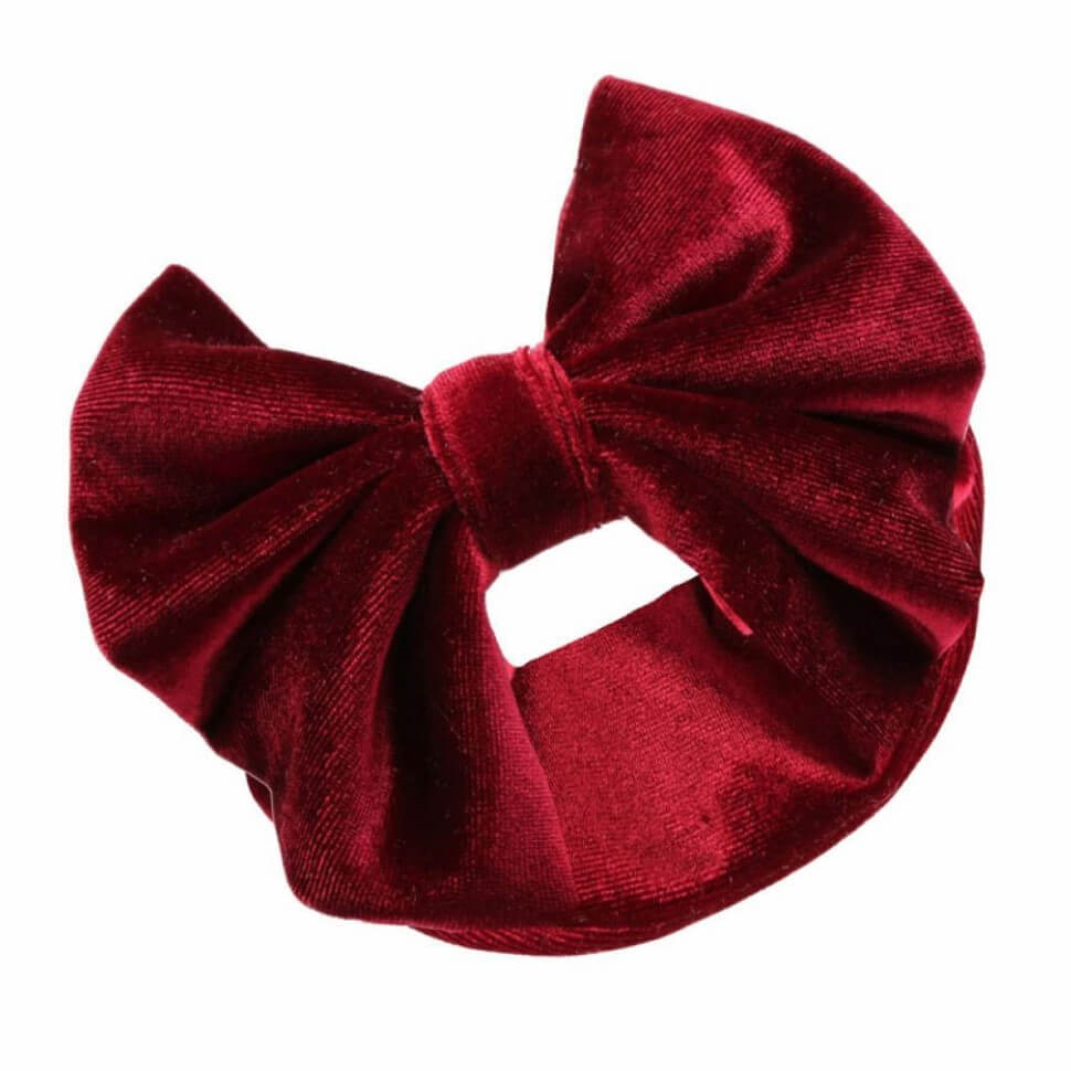 Velour Bowed Headband - Tor's Children's Wear