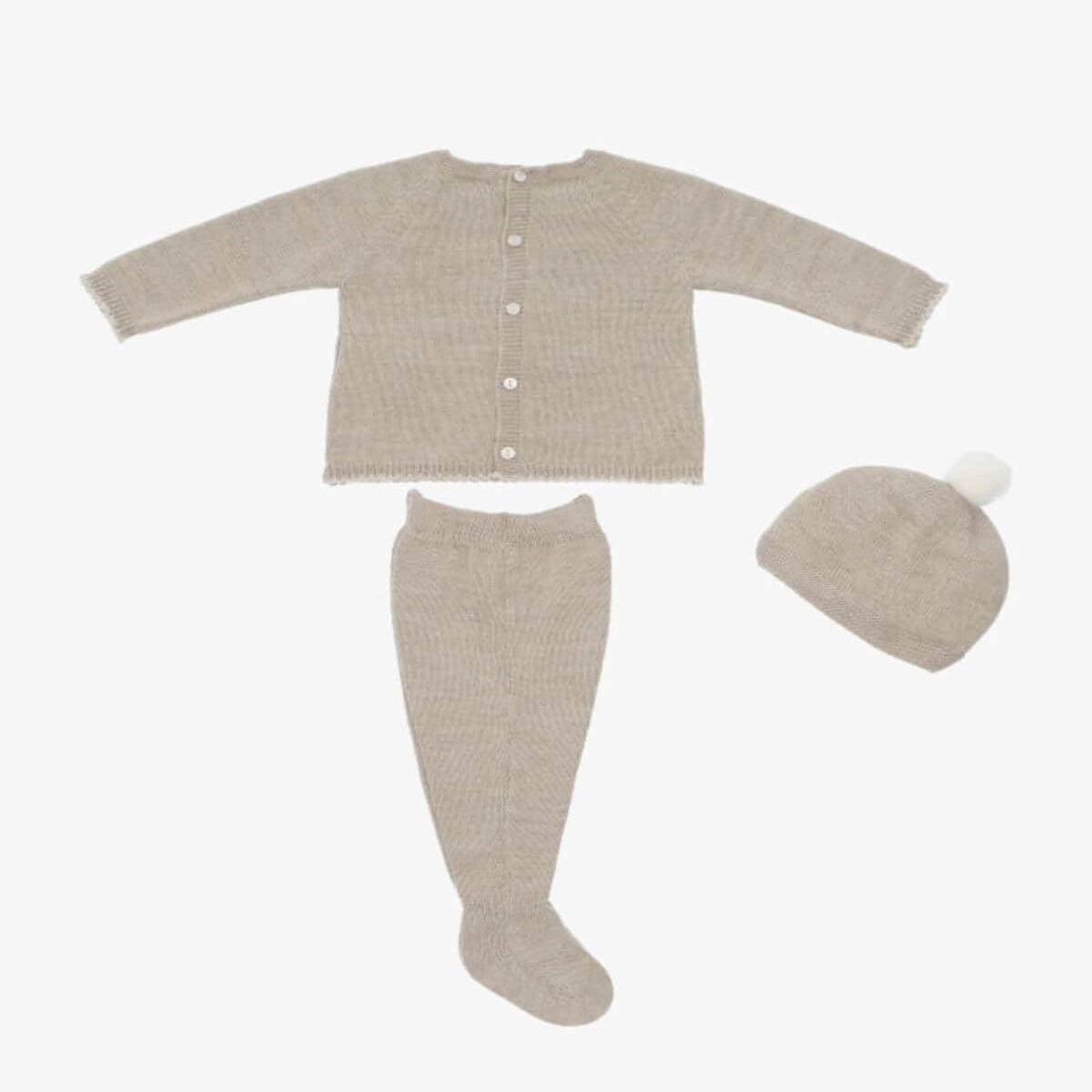 tors childrens wear "Jose" Fox Knitted Pram Set by martin aranda