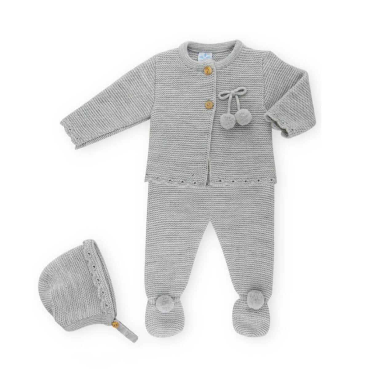 tors childrens wear  "Leon" Knitted 3 Piece Set