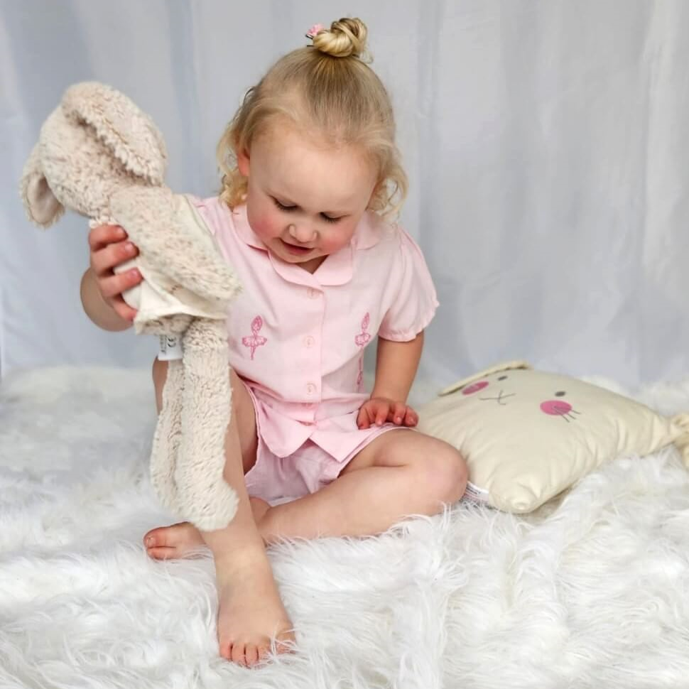 tors childrens wear brand rep Mia modelling caaramelo kids ballerina pyjamas