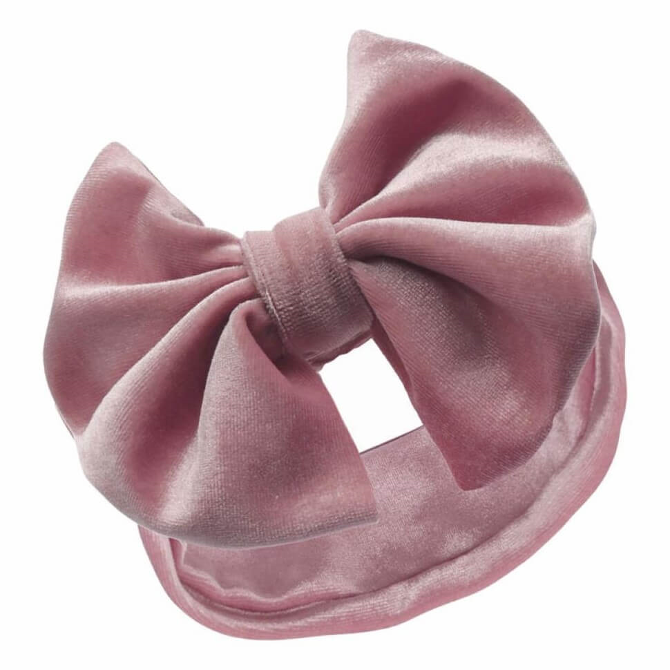 Velour Bowed Headband - Tor's Children's Wear