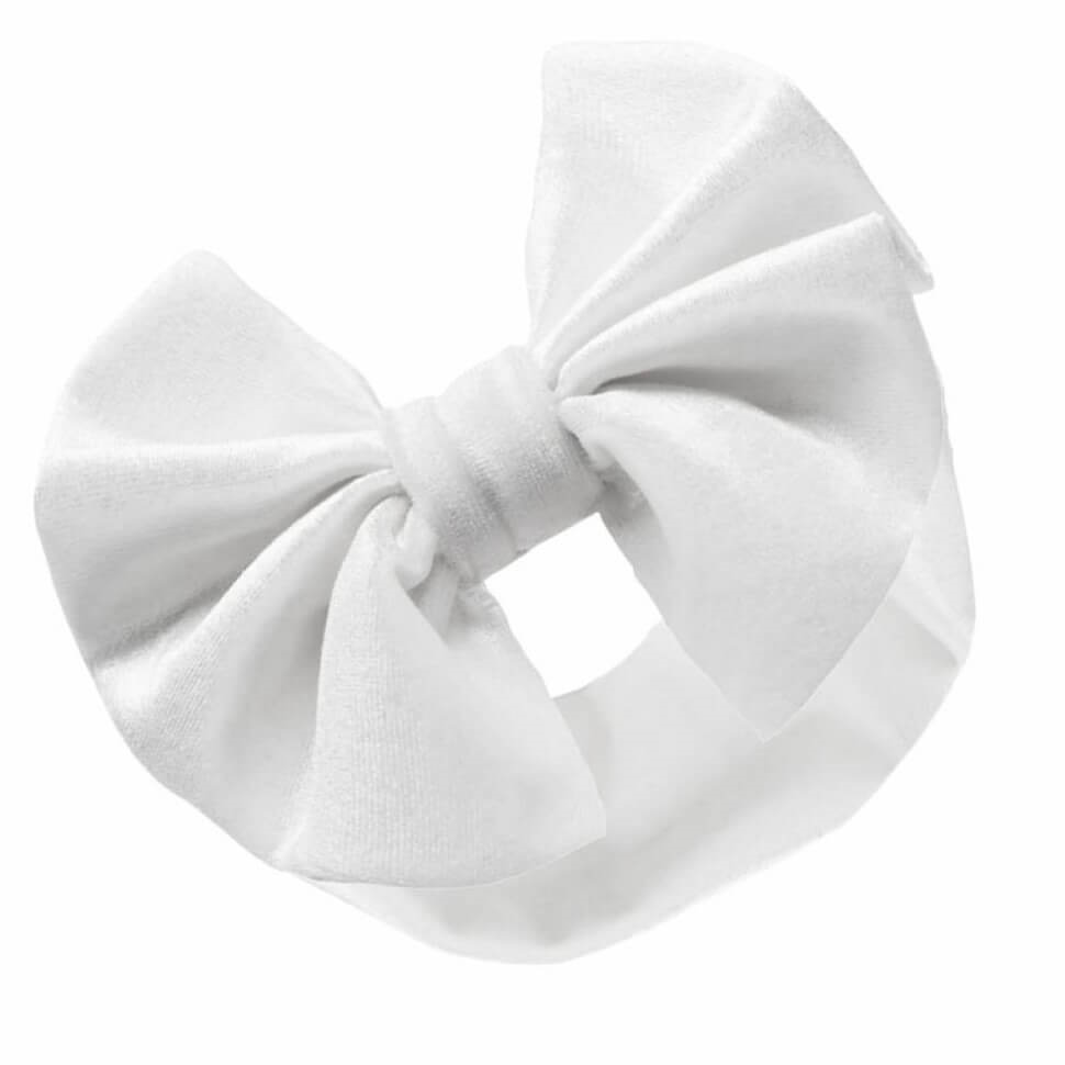 Velour Bowed Headband - Tor's Children's Wear