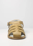 camel coloured aladino sandals