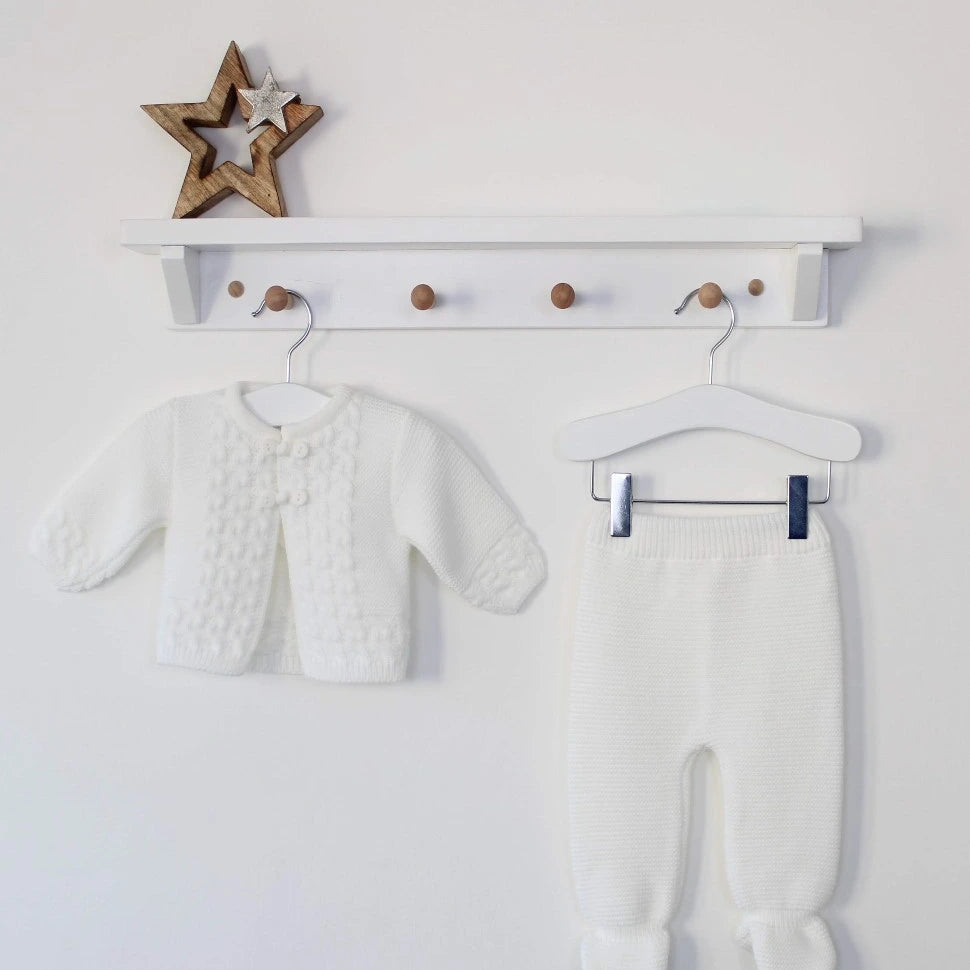 dandelion ivory two piece knitted set
