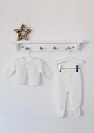 dandelion ivory two piece knitted set