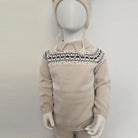 boys granlei beige fair isle tracksuit by granlei 