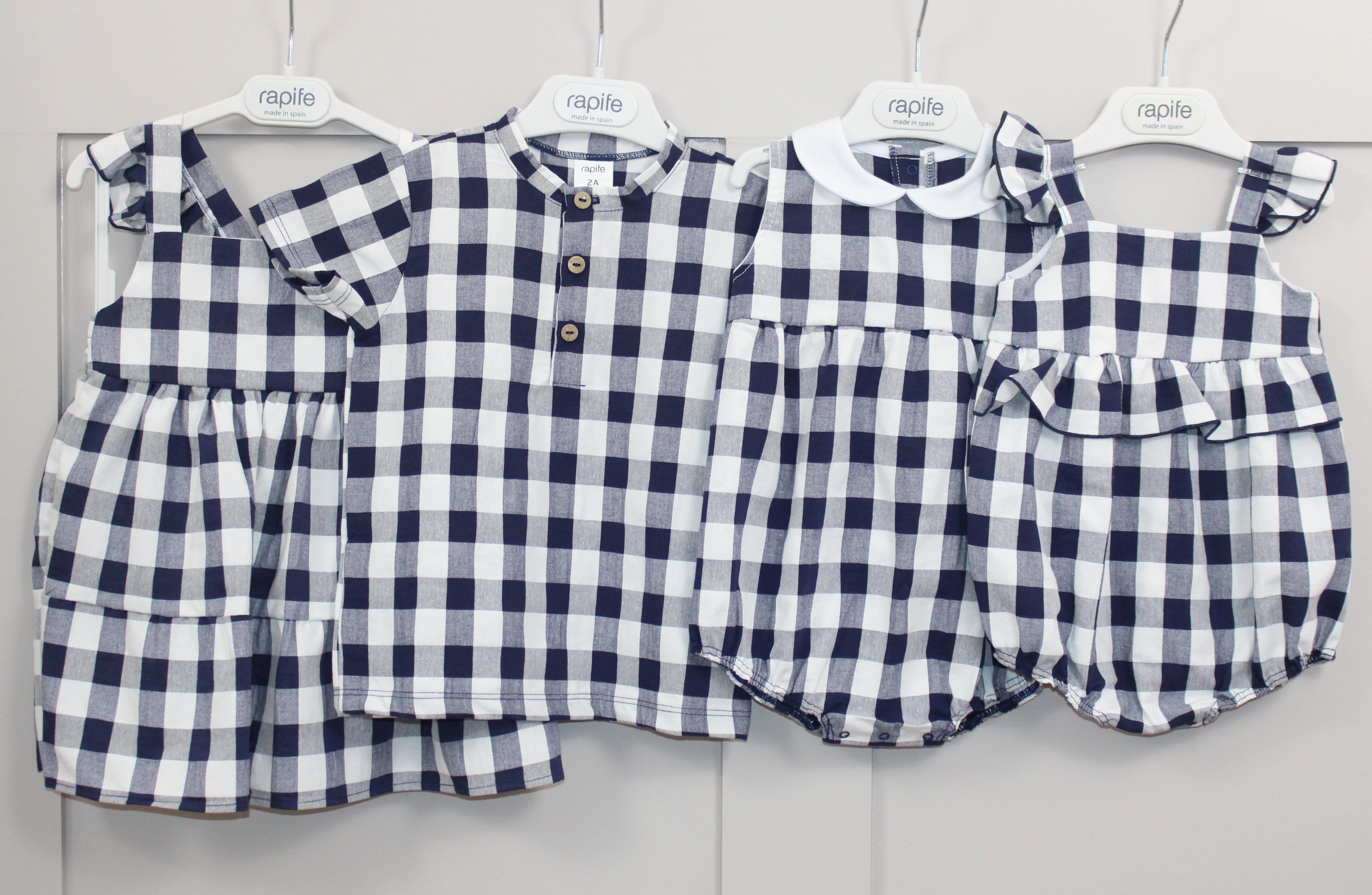 rapife Navy check summer collection