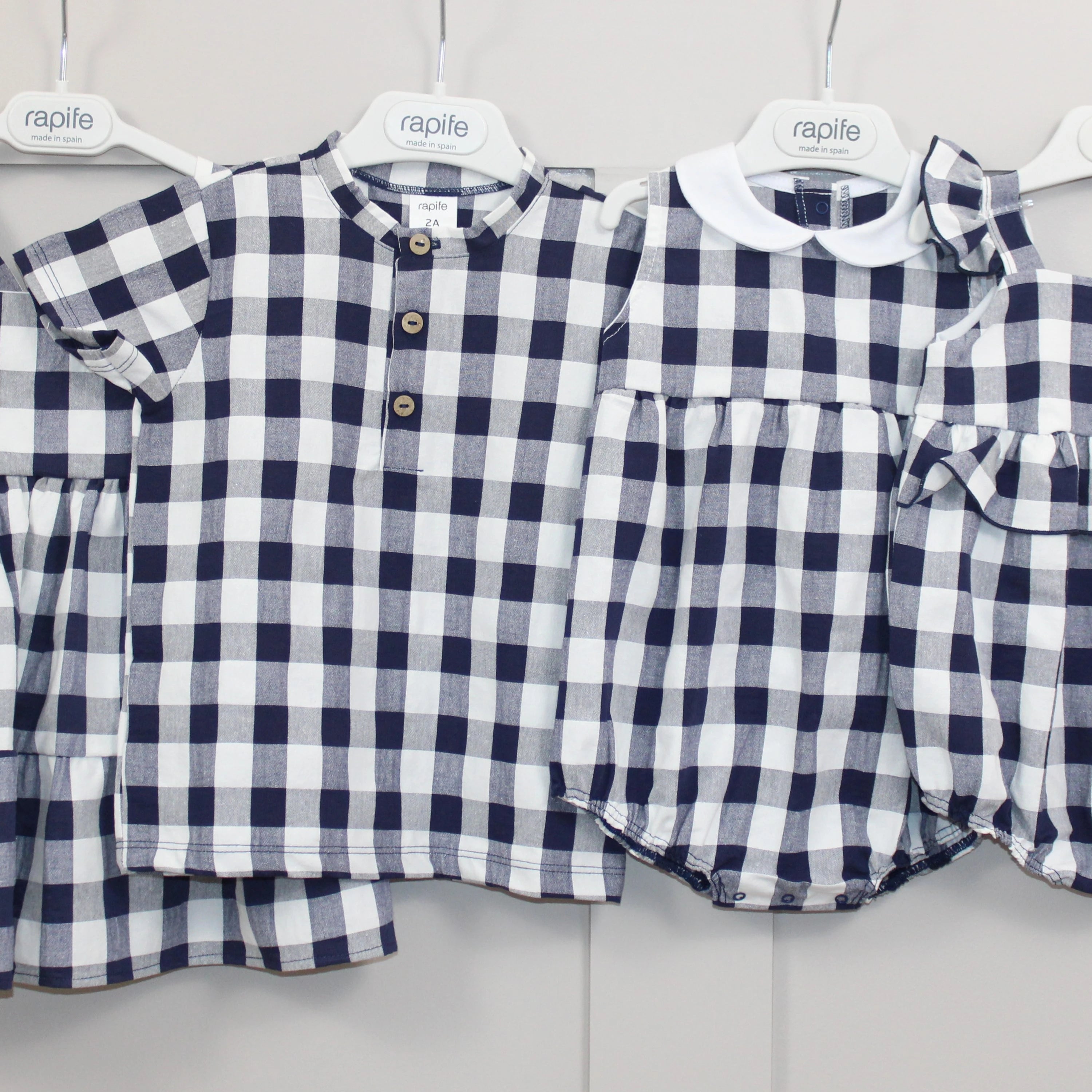 Rapife Navy check summer collection
