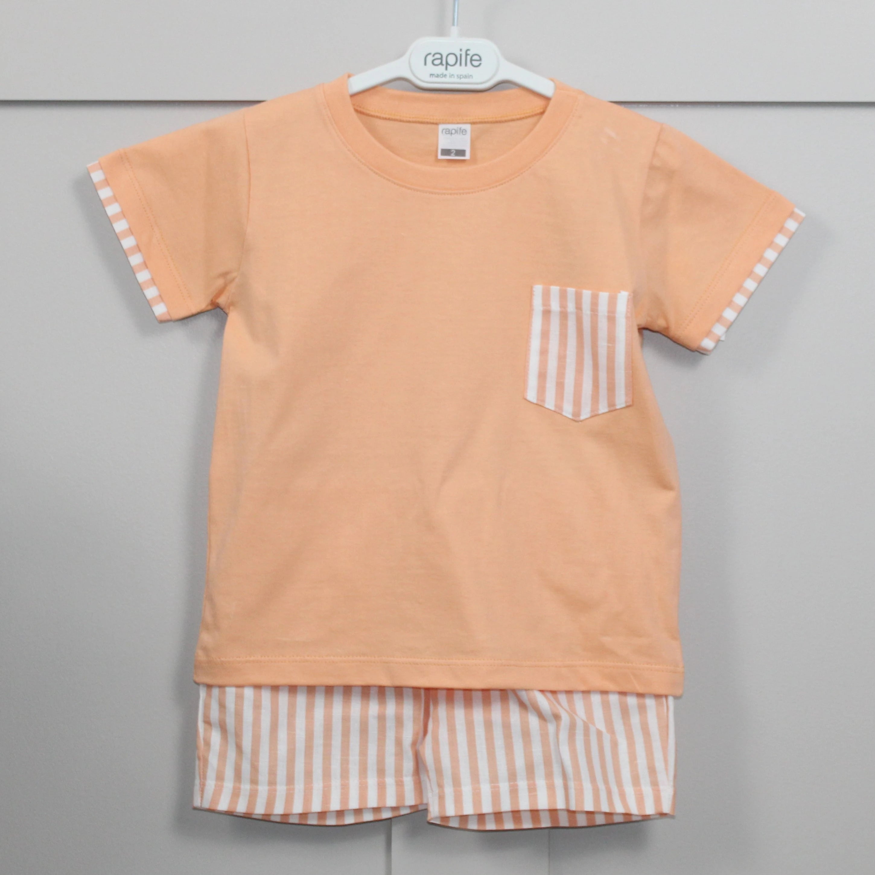 rapife Orange T-Shirt and Shorts