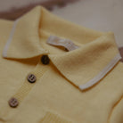 boys lemon polo shirt and shorts by rigola