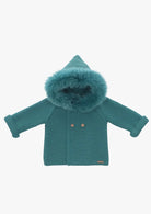 "Serenade" Forest Faux Fur Hooded Coat - Tor's Children's Wear