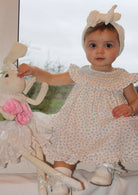trinity floral dress and bloomers