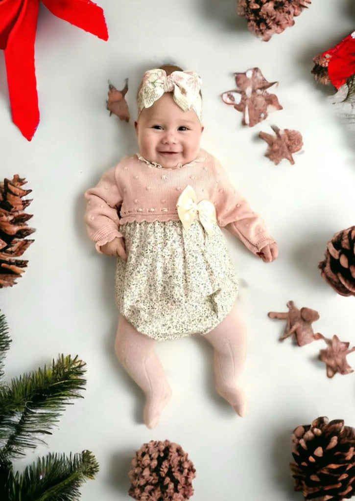 girls half knit romper by sardon from tors childrens wear