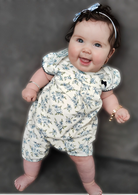 Arias Baby Girls Romper by milon 