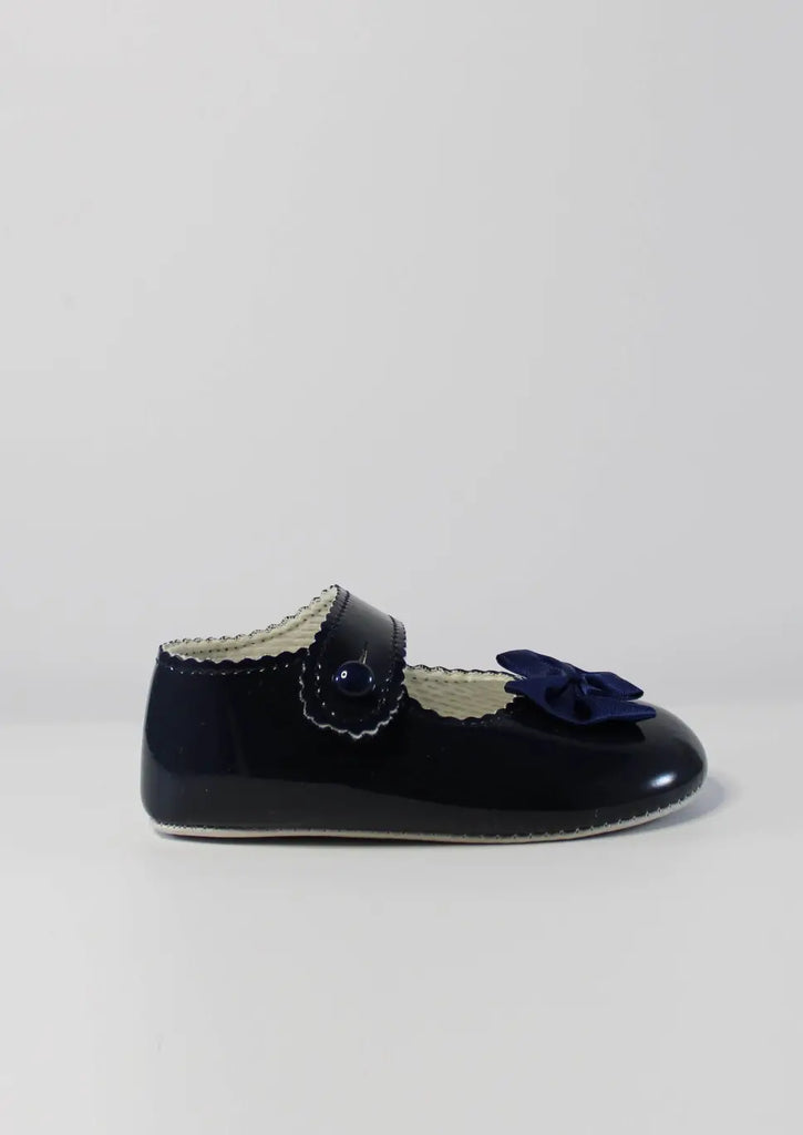navy bowed baypods from tors childrens wear